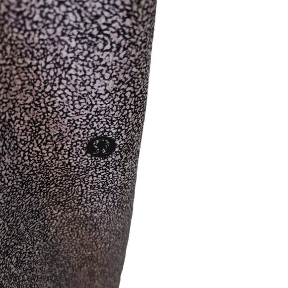 Lululemon Athletica Womens Purple Printed Drawstring Stretch Cropped Pants - Picture 4 of 8